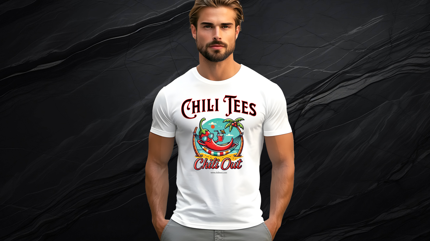 Men's Graphic T-shirt / Sleeve Prints / Chili Out