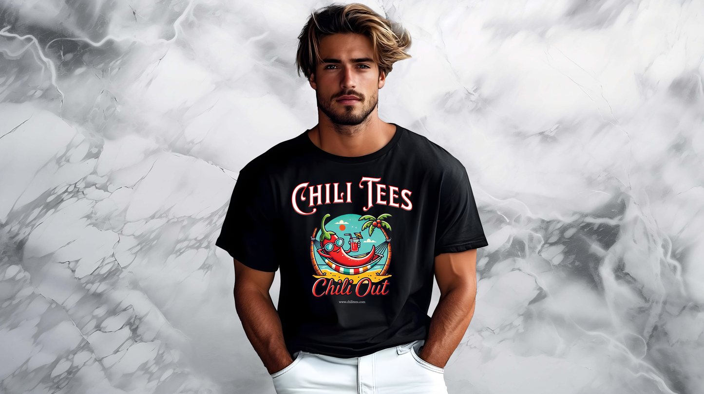 Men's Graphic T-shirt / Sleeve Prints / Chili Out