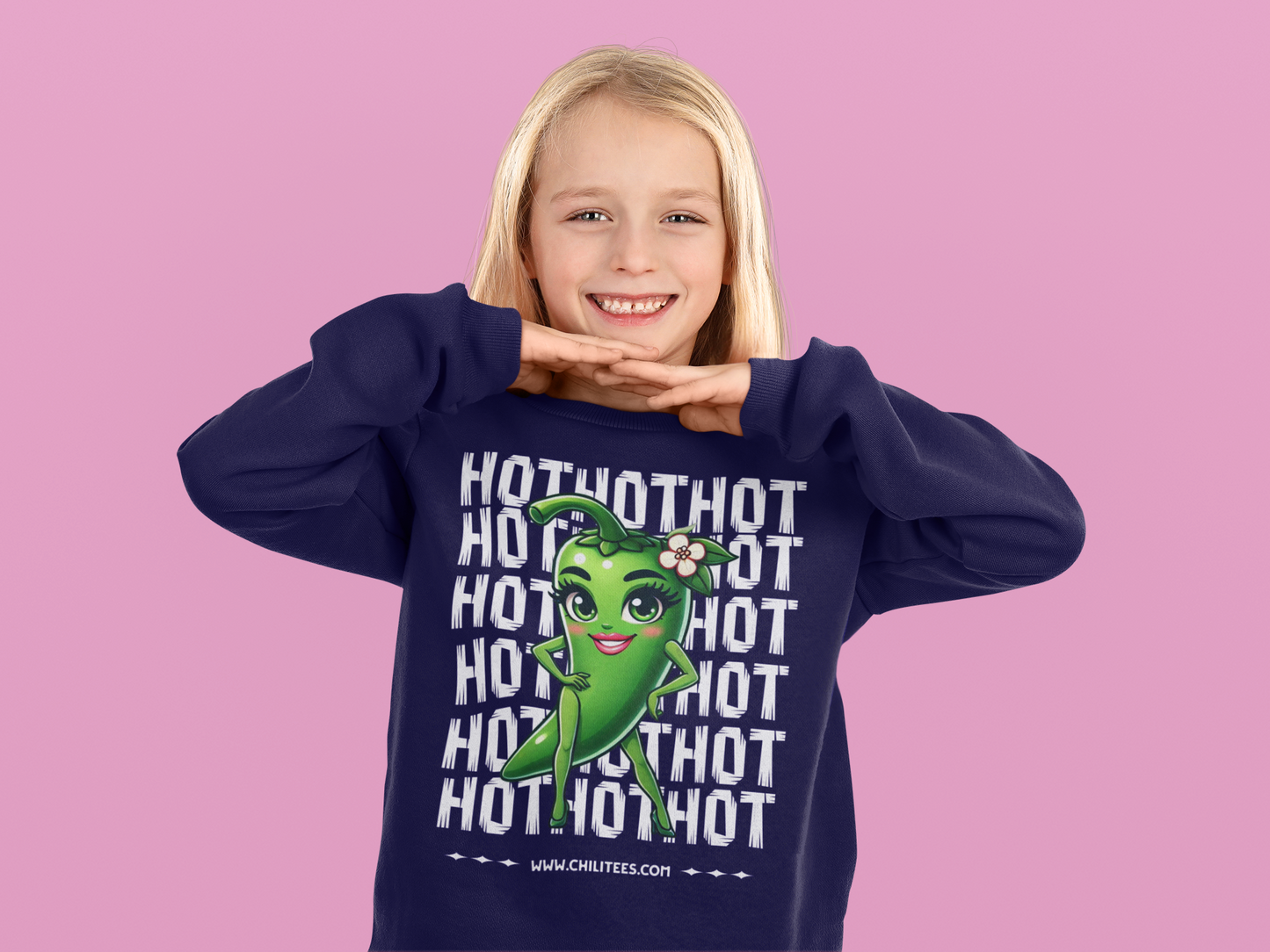 Girl's HOT Sweatshirt